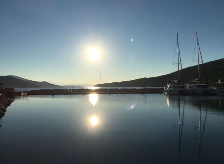 Sonnenaufgang über der PEACEPERL