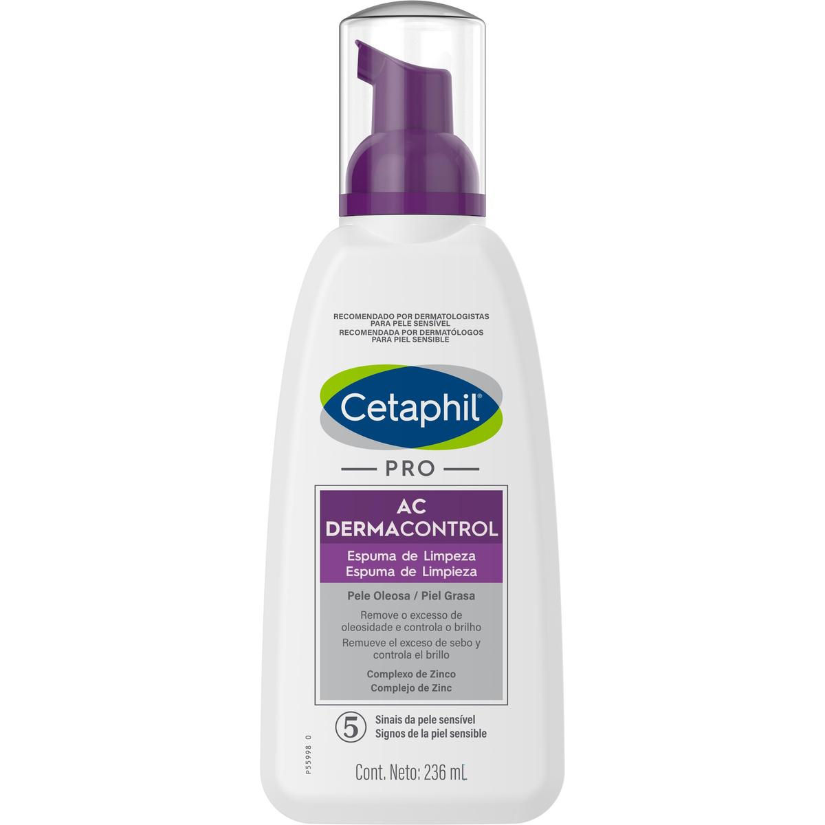 CETAPHIL AC DERMACONTROL ESPUMA 236ML