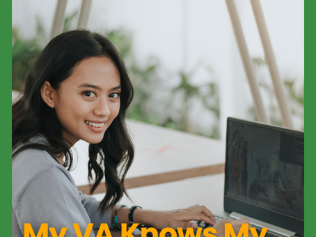 My VA Knows My Business Better Than I Do (And That's a Good Thing)