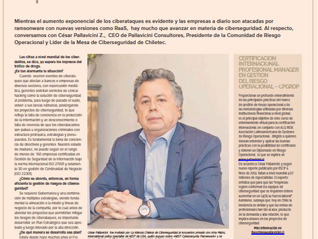 "Una Gestión de Riesgos de Ciberseguridad Eficiente, requiere Gobernanza"