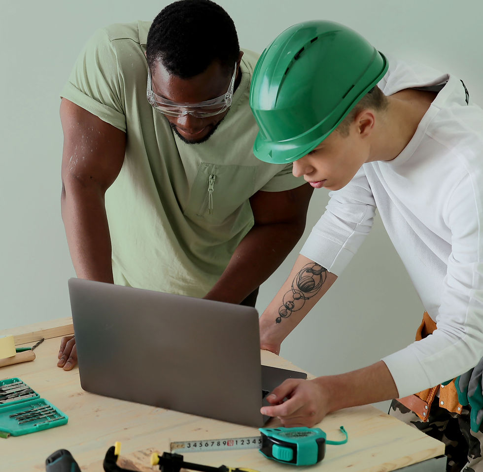 Collaborating At Workbench
