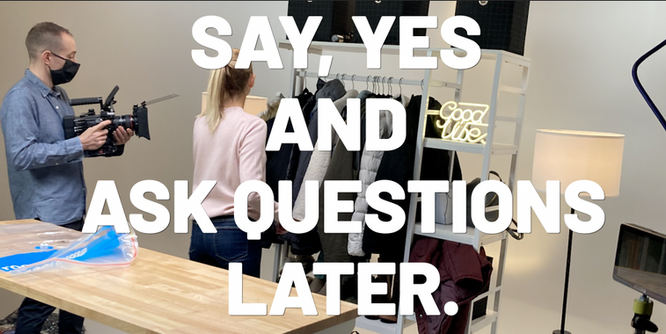 Those who know business recommend saying "yes" and then figuring out the details later.
