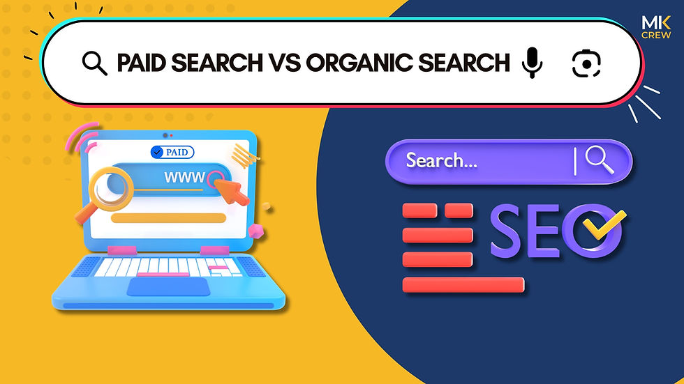 Paid Search and Organic Search