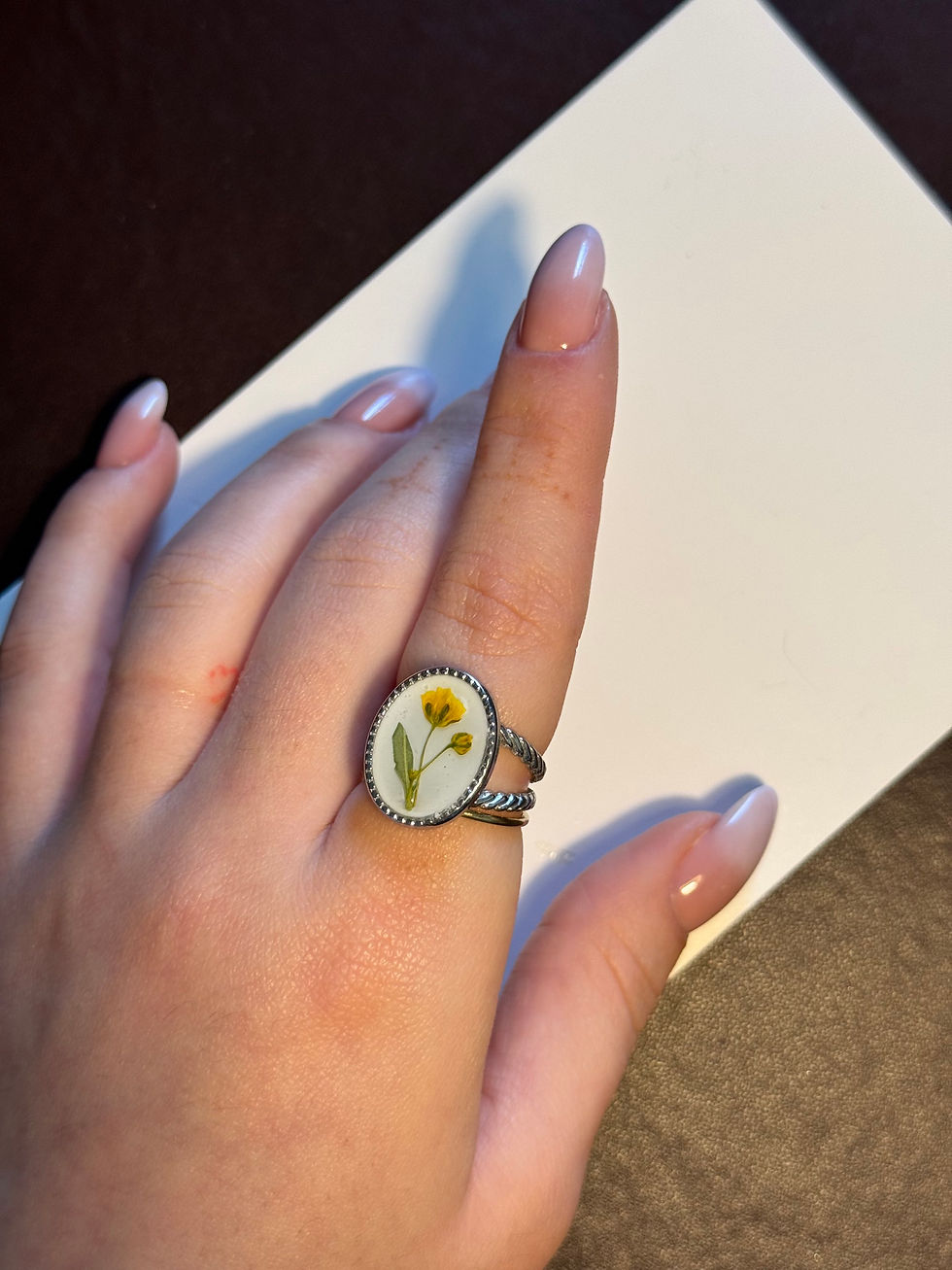 Anello “ Rayo de sol”