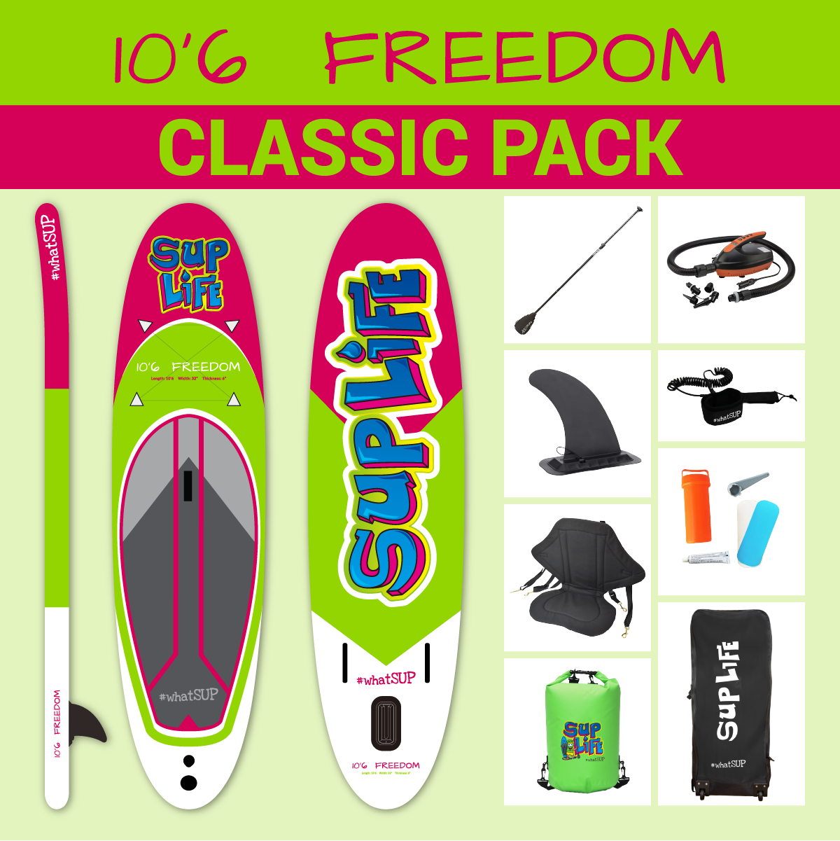 10’6 FREEDOM - CLASSIC PACK