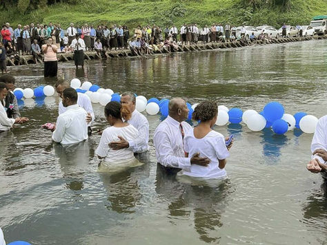 Fiji Mission celebrates more than 800 baptisms in first half of 2023