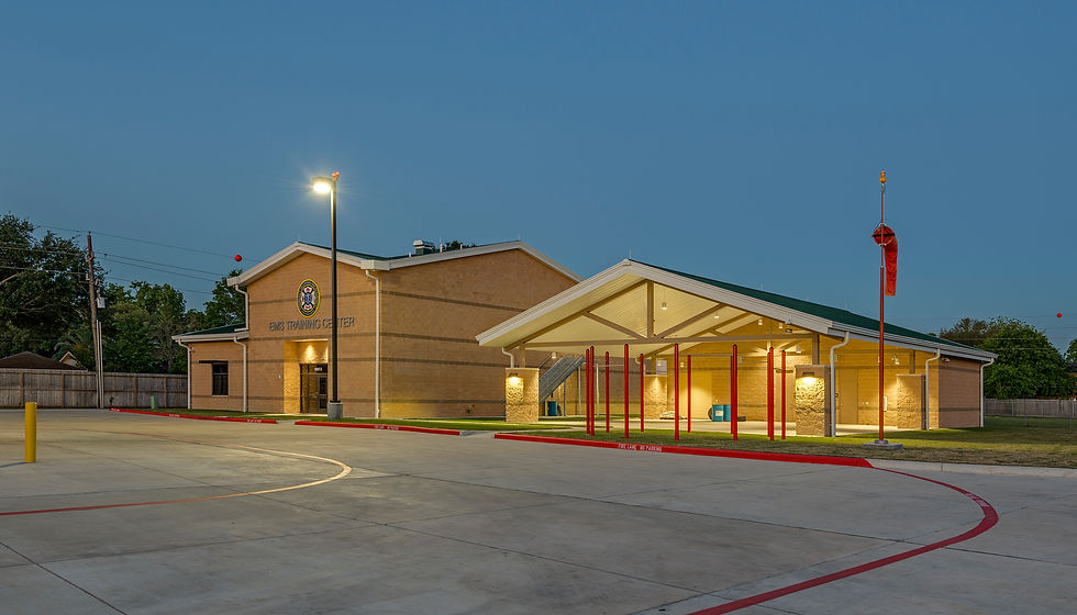 ESD 100 Fowler Training EMS and Pavillion Exterior