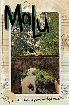 Book Cover of Malu: hiker on a bridge in a forest in Portugal
