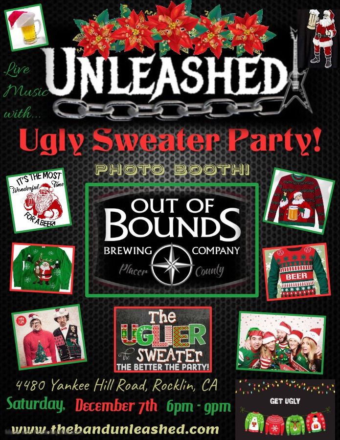 Out of Bounds Brewery! (Ugly Sweater Party)!! 2019  Rocklin Location