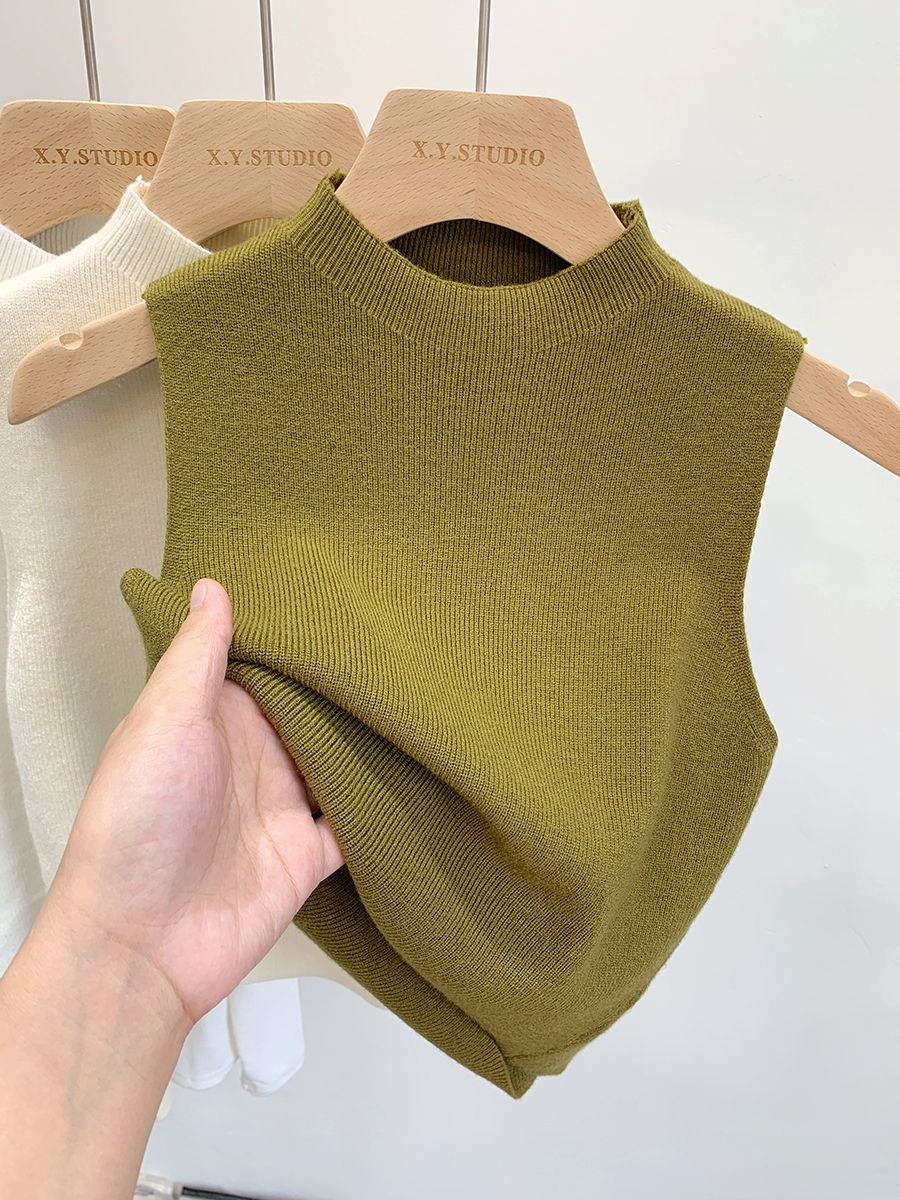 Miniatura: Regata Feminina Slim Knit Elegance – Estilo Minimalista Premium