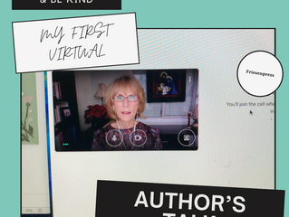 My First Virtual Author's Talk for : Have Courage & Be Kind