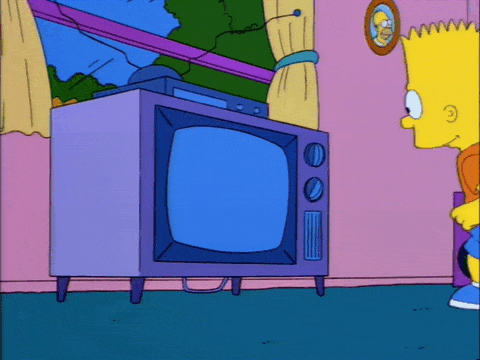 bart e lisa amam TV.gif