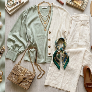 Qué accesorios usar con un outfit maximalista