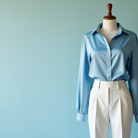 Cómo elegir blusas para combinar con pantalón blanco elegante