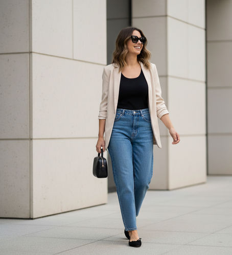 A QUIEN FAVORECEN LOS JEANS MOM