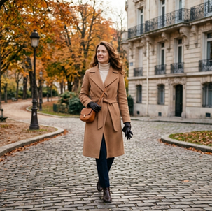 Los abrigos color camel estarán de moda en 2026