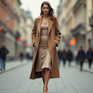 Outfits Elegantes y Modernos con Abrigo Color Camel para Cada Ocasión