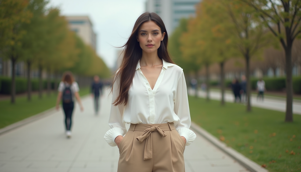 Cómo llevar pantalones anchos de mujer y lucir elegante en cualquier ocasión