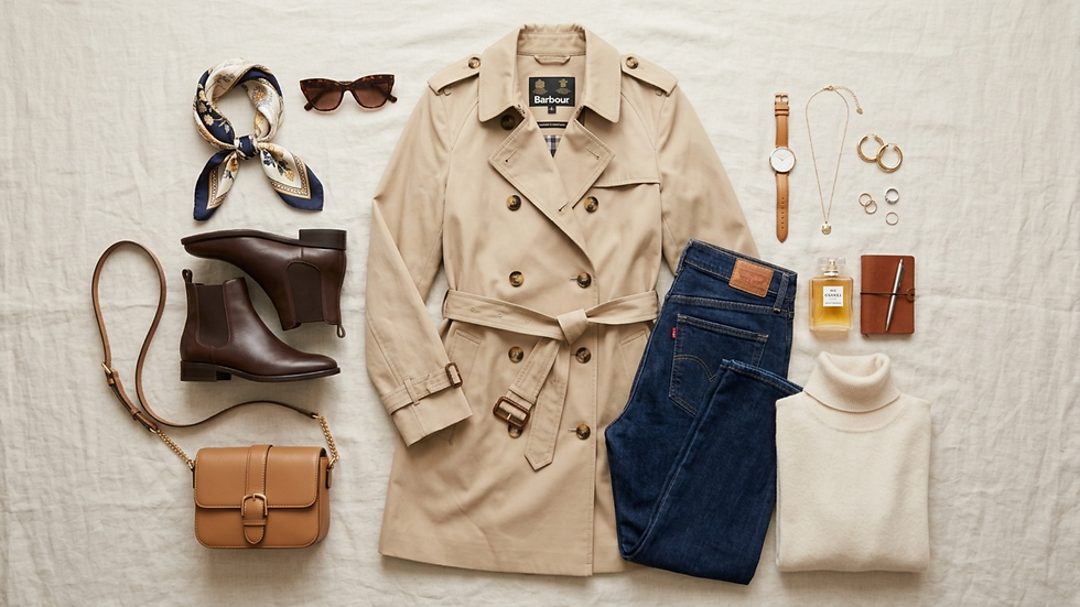 como usar trench coat