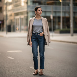 Cómo verte más elegante con ropa simple