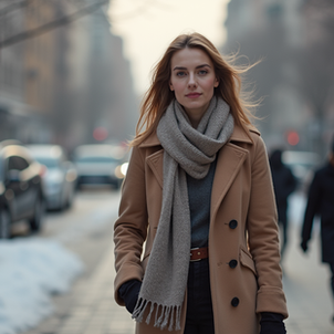 Looks de trabajo para el invierno en Argentina: elegante y abrigada