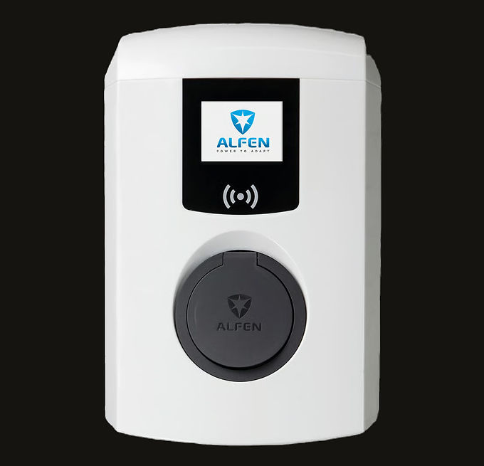 Alfen Eve Single Pro-Line DE Wallbox mit Ladesteckdose (bis 22 kW, Eichrecht)