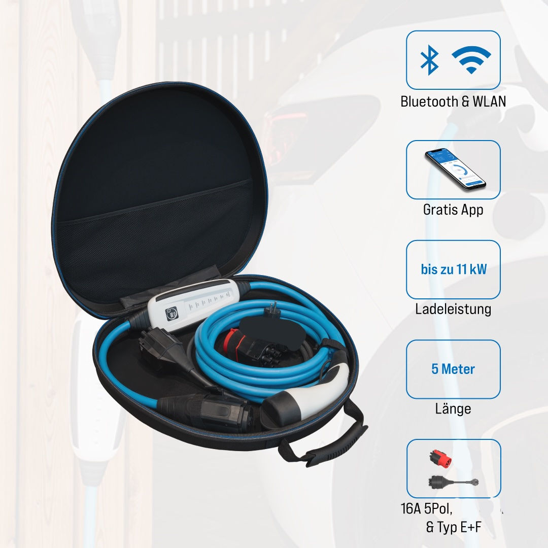 5 Meter NRGkick 16A Bluetooth + W-Lan Edition-Set (EU)