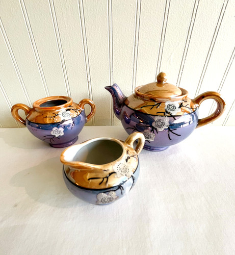 1930's Childs Lusterware Tea Set