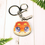 Miniature : Tangerine Leopard Gecko Keychain
