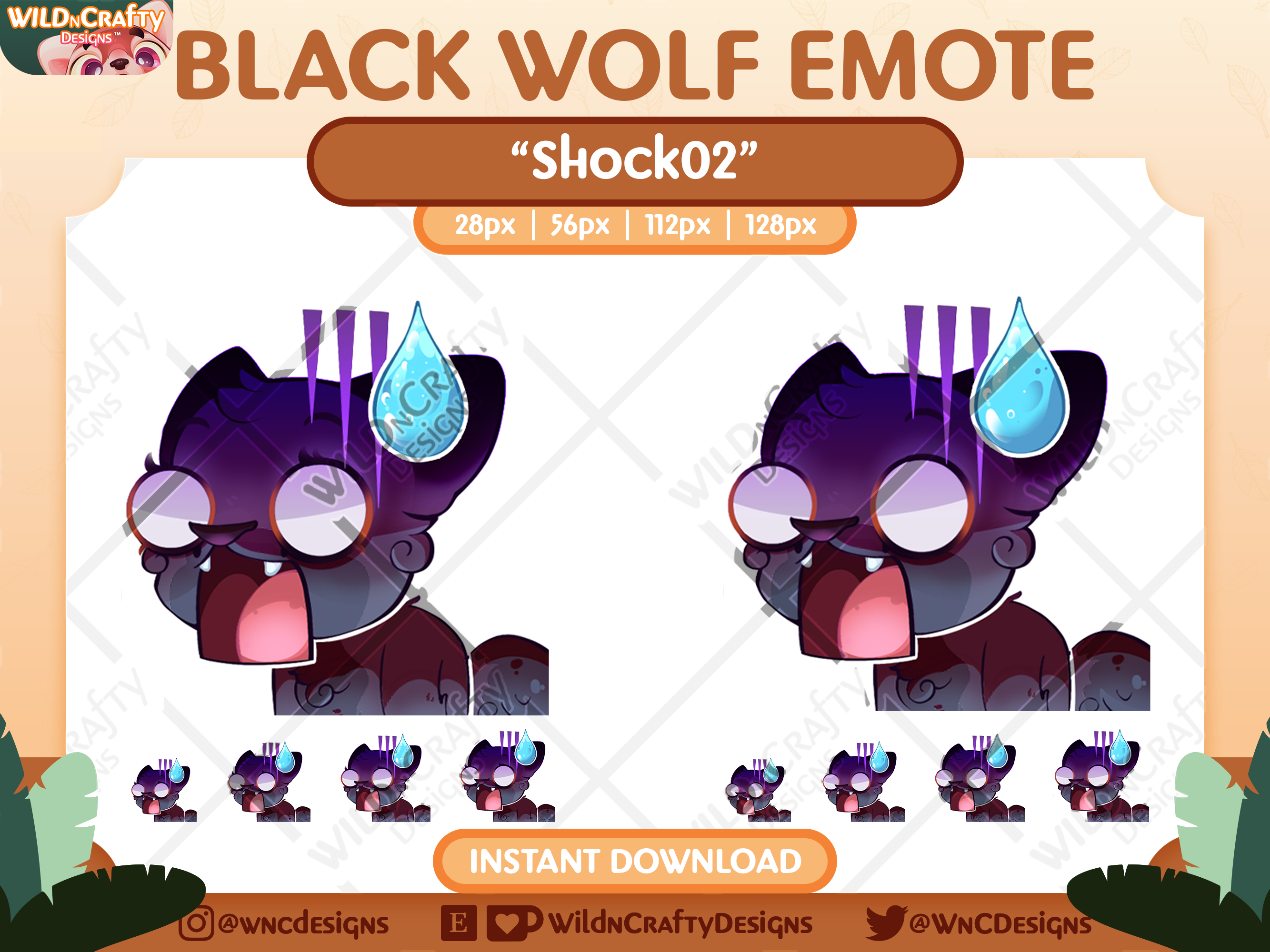 Walker Wolf (Black) | Shock02