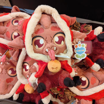 Pile of Kidd Krampus plushies