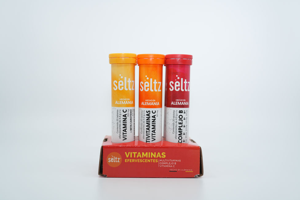 Vitaminas efervescentes Seltz Vitamina C y Complejo B