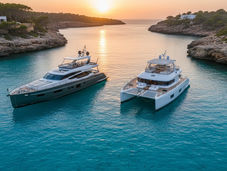 Motor Yacht vs Catamaran Ibiza: Curating Your 2026 Mediterranean Charter