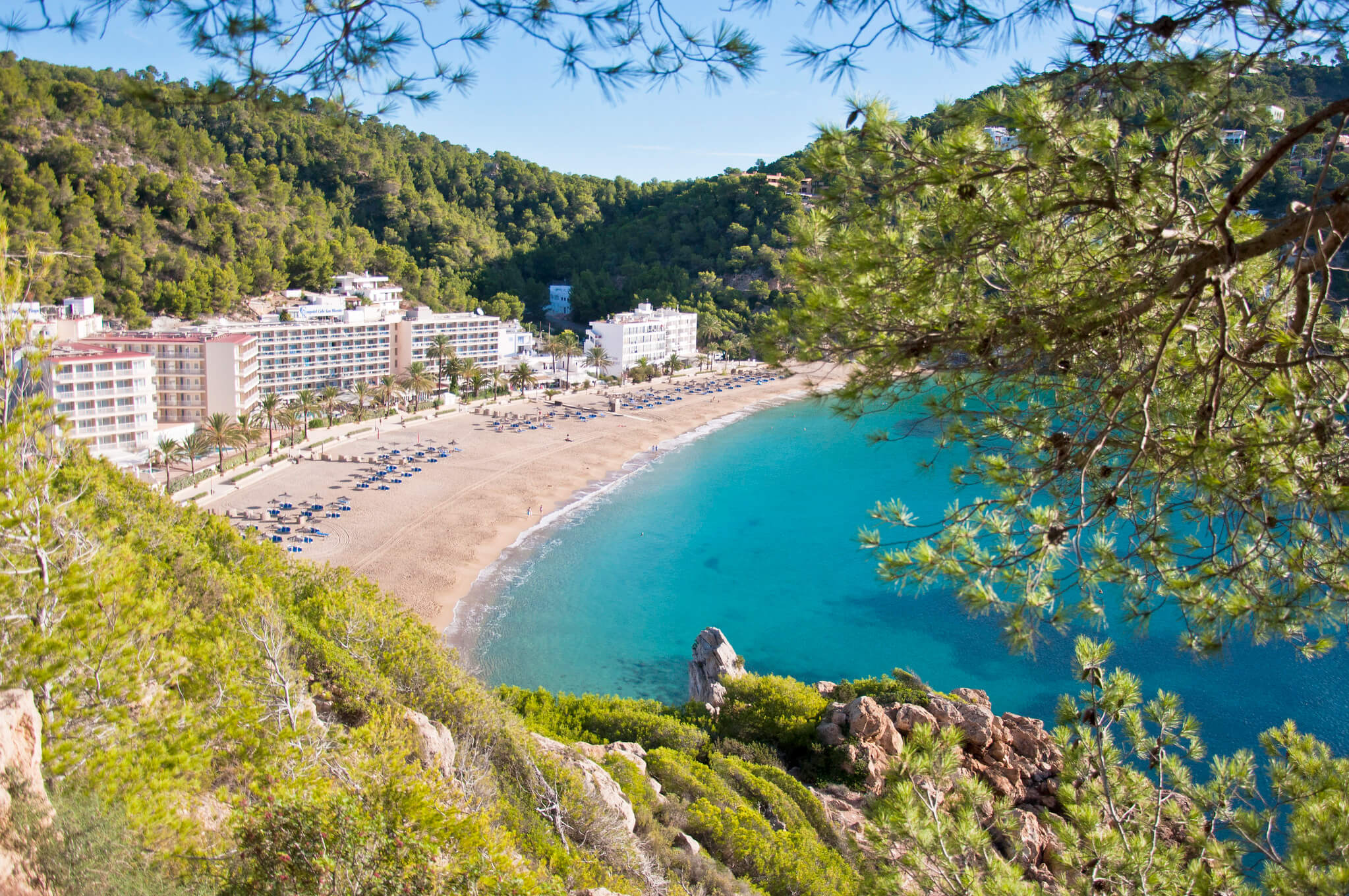 Ibiza beach