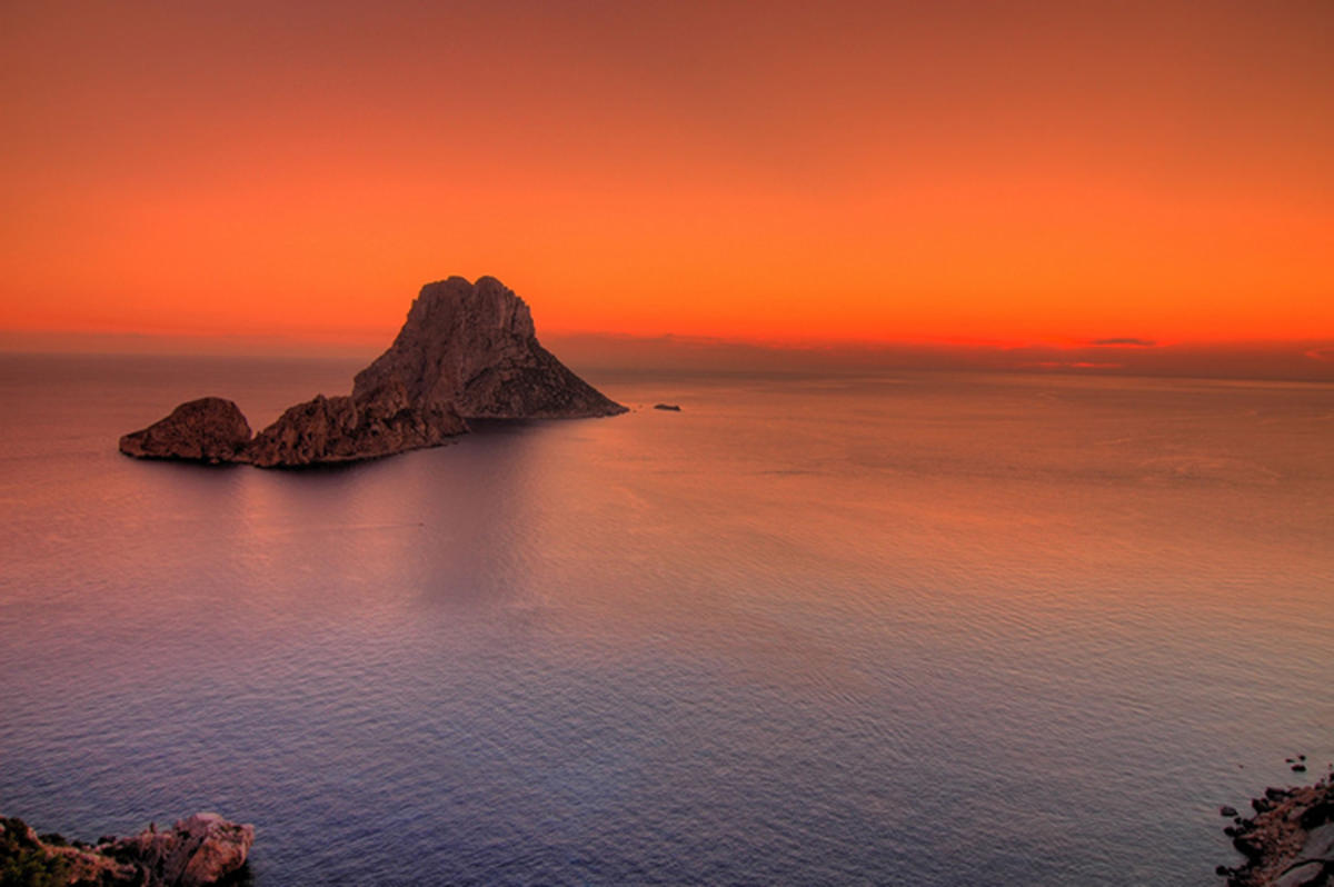 sunset es vedra