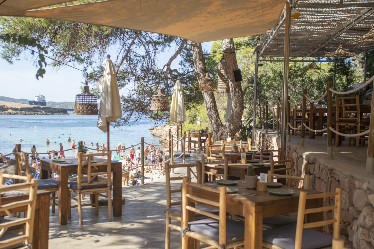 Cala Gracioneta Chiringuito View