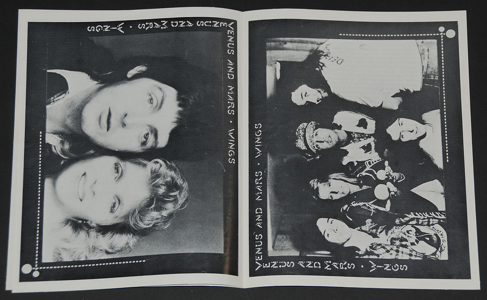 Thumbnail: Paul McCartney & Wings 1970's UK, Wings In Concert Unofficial Souvenir Programme