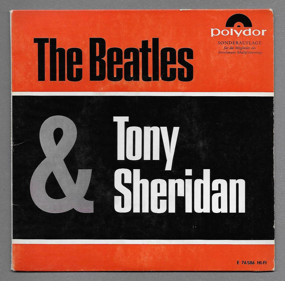 'My Bonnie / Cry For A Shadow / The Saints / Why', Polydor E 76 586