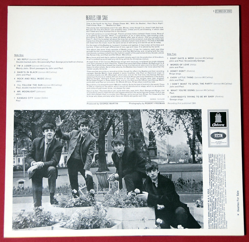 Thumbnail: 'Zehn Jahre Beatles', rare limited anniversary set.