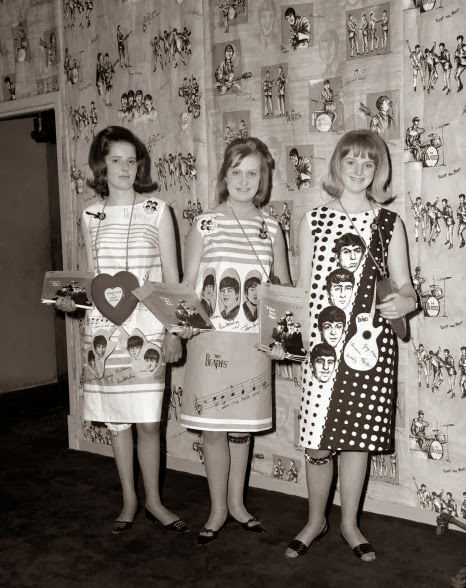 Thumbnail: 'Dress', very rare original Beatles Memorabilia, with two tags Netherlands 1964.