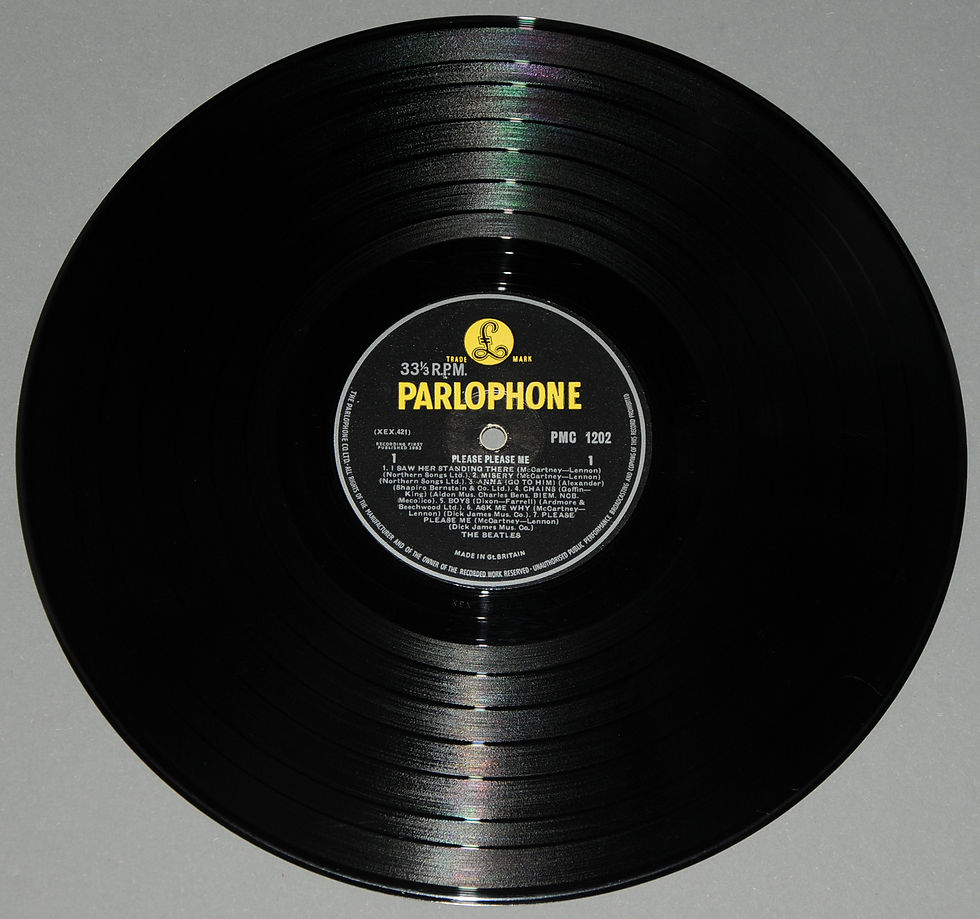 Thumbnail: 'Please Please Me' Parlophone PMC 1202, rare 1963 4th 'Mono' pressing, EX.