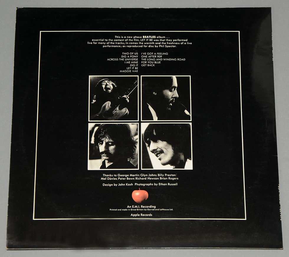 Thumbnail: 'Let It Be' Box Set, Apple PXS 1 & PCS 7096, UK 1970, plus original Apple Poster