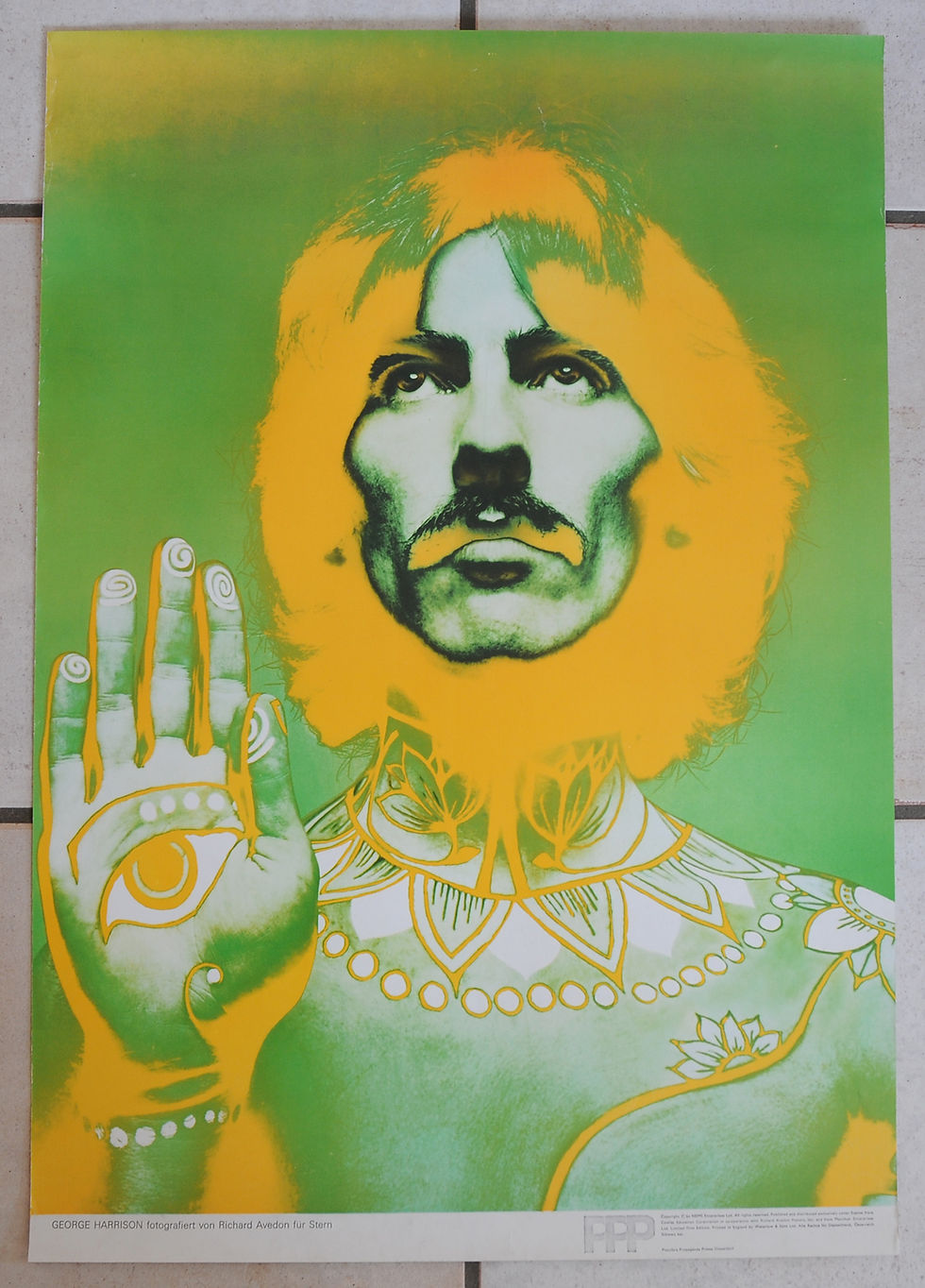 Thumbnail: The Beatles 'Richard Avedon' complete poster set of 5 posters, Germany 1967.