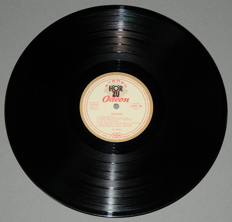 Thumbnail: 'Revolver' Odeon / HörZu SHZE 186, 1st pressing, misprint label.