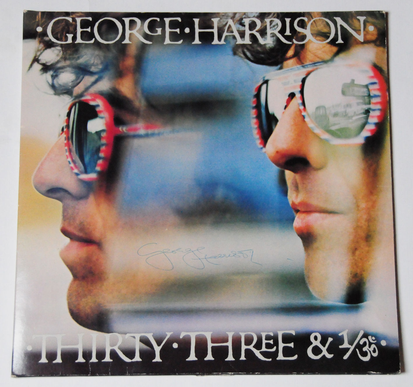 George Harrison signed 'Thirty Three & ⅓' album.