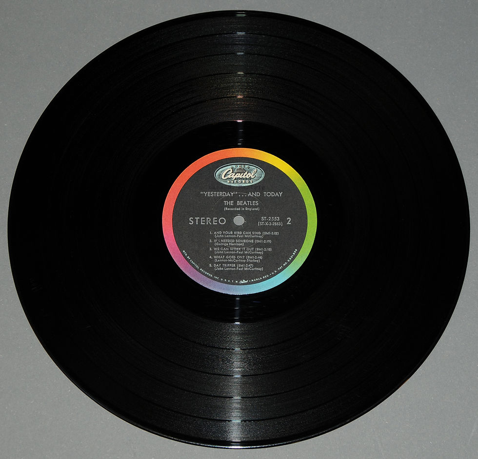 Thumbnail: 'Yesterday And Today" Capitol T-2553, mono, 3rd State peeled Butcher Cover.