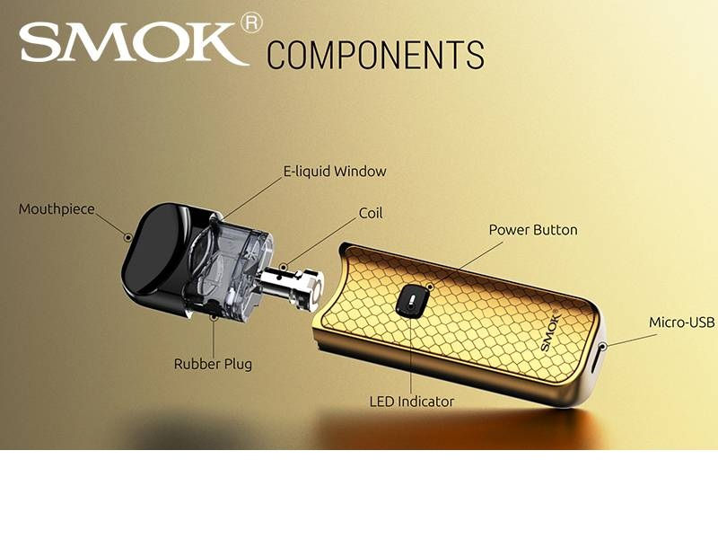 Μικρογραφία: SMOK Nord Kit Ηλεκτρονικά Τσιγάρα +100ml Υγρά άτμισης