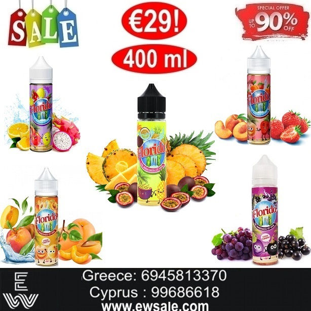 400 ml Florida DIY υγρά αναπλήρωσης