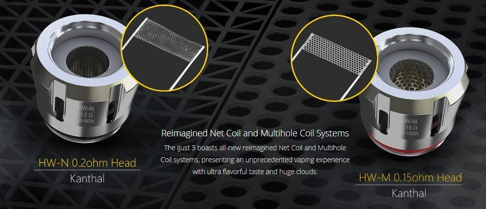 Μικρογραφία: 5 ELEAF HW-M COILS κεφαλές αντίστασης 0.15 Ohm
