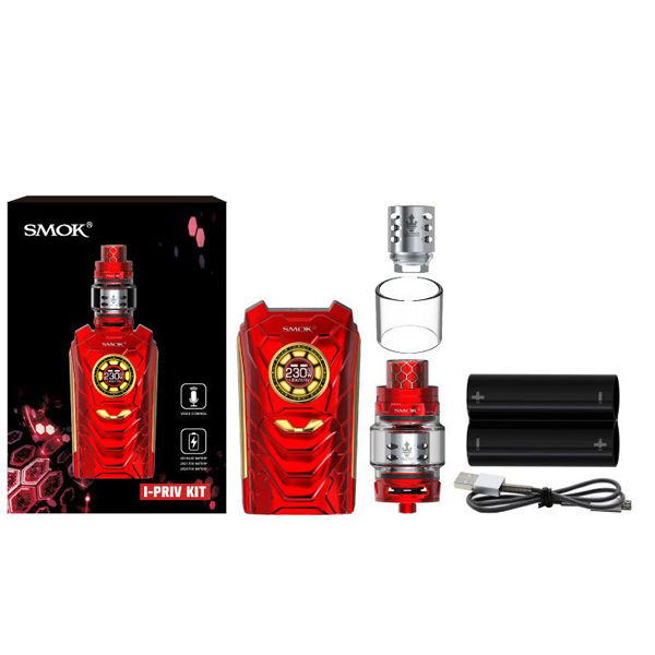 Μικρογραφία: SMOK I-Priv Voice - Φωνητικές Εντολές Hλεκτρονικό τσιγάρο + 240ml Υγρά άτμισης